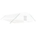vidaXL Fóliovník s oceľovým rámom biely 96 m² 16x6x2,85m