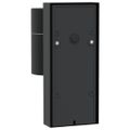 vidaXL Exteriérové nástenné svietidlo 2 ks Čierna 6,5 x 10,5 x 16 cm