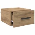 vidaXL Nočný stolík 35 x 35 x 20 cm Kompozitné drevo dub artisan
