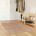 vidaXL Behúň MARSA Biela 80 x 200 cm Polyester a PVC