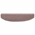 vidaXL Samolepiace schodové rohože 15 ks 80 x 24,5 x 3,5 cm Béžová