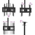 vidaXL Nástenný držiak na TV 32-65 palcov Max VESA 400x400 mm 40 kg