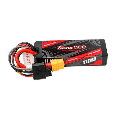 Lipo Gens ace G-Tech 1100mAh 11.1V 3S1P 60C GRP-76 Hardcase batéria s konektorom XT60