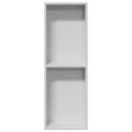 vidaXL Sprchový výklenok Biela 60 x 20 x 9,5 cm Nehrdzavejúca oceľ