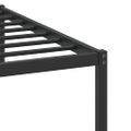vidaXL Posteľný rám bez matraca hnedý dub 100x200 cm kompozitné drevo