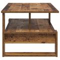 vidaXL Konferenčný stolík Staré drevo 90 x 50 x 40 cm Kompozitné drevo