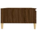 vidaXL Konferenčný stolík hnedý dub 90x60x35 cm kompozitné drevo