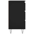 vidaXL Nočné stolíky 2 ks čierne 40x35x69 cm kompozitné drevo