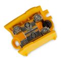 Svorkovnica stúpacia OBL 35/25-1 PE, krytá, na DIN/panel, 1pól., 1x 35mm2 a 4x25mm2