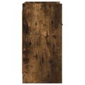 vidaXL Nočné stolíky Dymový dub 40 x 30 x 60 cm Kompozitné drevo
