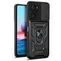 Puzdro Defender Slide pre Xiaomi Redmi Note 10 4G / 10S čierne