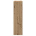 vidaXL knižnica Artisan Dub 36x30x114 cm Drevo