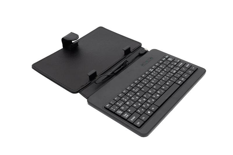 AIREN AiTab Leather Case 1 with USB Keyboard 7'' BLACK (CZ/ SK/DE/UK/US.. layout)