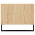 vidaXL Konferenčný stolík dub sonoma 102x50x40 cm kompozitné drevo