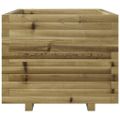 vidaXL Záhradný kvetináč 60x60x49,5 cm impregnovaná borovica