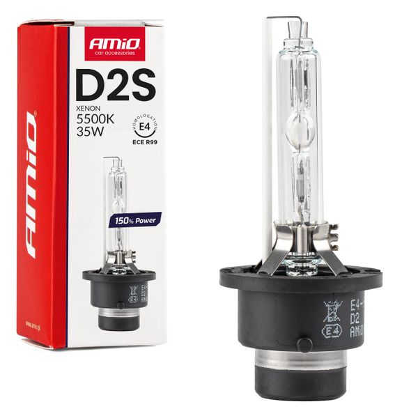 Výbojka D2S 5500K xenónová OEM AMiO 150% POWER