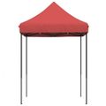 vidaXL Skladací pop-up párty stan burgundský 200x200x306 cm