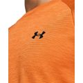 Tričko Tech Textured SS Oranžové - Under Armour, veľkosť L, veľkosť oblečenia L