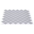 vidaXL Dlažba Lanturn 20 ks Sivá 27 x 27 cm Polyuretán a PET