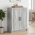 vidaXL Servírovacia skriňa Sivá sonoma 66 x 34,5 x 87 cm