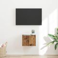 vidaXL TV nástenná skriňa 39 x 31 x 29,5 cm Staré drevo