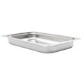 vidaXL Gastronádoby 4 ks, GN 1/1, 65 mm, nehrdzavejúca oceľ