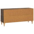 vidaXL TV skrinka 102 x 34,5 x 50 cm Údený Dub Konštruované drevo