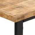 vidaXL Jedálenský stôl 110x55x75 cm masívne mangovníkové drevo