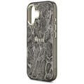 Puzdro Guess Python Pattern MagSafe pre iPhone 17 čierne