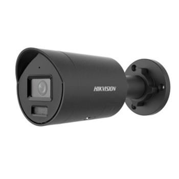 Hikvision 4MPix IP Bullet Smart Hybrid Light AcuSense kamera; LED/IR 40m, WDR 130dB, IP67, blikač, čierna