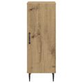 vidaXL Servírovacia skriňa Dub artisan 33 x 34,5 x 89,5 cm