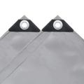 vidaXL Celta 650 g/m², 1,5x10 m, sivá