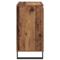 vidaXL Servírovacia skriňa Staré drevo 60 x 35 x 70 cm