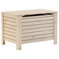 vidaXL Úložný box s vekom RANA 100x49x54 cm borovicový masív