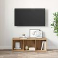 vidaXL Zostava TV skriniek 72 x 35 x 37 cm Hnedá Kompozitné drevo