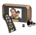 Dverové kukátko ORNO OR-WIZ-1101, digitálne s kamerou, 3,2" LCD, zlaté