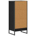 vidaXL Knižnica 40 x 30 x 86,5 cm Kompozitné drevo Čierny dub