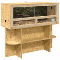 vidaXL Terárium Hnedá 100 x 40 x 90 cm OSB
