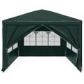 vidaXL Párty stan 3x6 m, zelený
