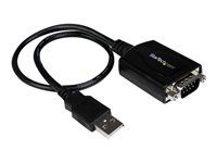 USB Serial Adapter - Sériový adaptér - USB - RS-232 - čierna