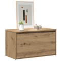 vidaXL Hall Lavica 80x40x45 cm Artisan Oak Engineered Wood