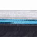vidaXL Skladovacie vrece s úložiskom Čierna a modrá 140 x 43 cm oxford