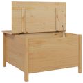 vidaXL Konferenčný stolík HILL Medová hnedá 79.5 x 79.5 x 49 cm