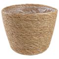 vidaXL 3 ks Prírodná Ø26 x 19 cm 100% Morská tráva
