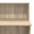 vidaXL Recepčný pult, dub sonoma, 100x50x103,5 cm, imitácia dreva