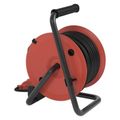 Predlžovací kábel EMOS P084256 na bubne 25 m / 4 zásuvky / guma / 230 V / 1,0 mm2 / IP44