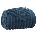 vidaXL Prikrývky na hodenie 6 ks Námornícka modrá 200 x 150 cm 4.75 kg