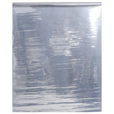 vidaXL Solárna fólia statický reflexný efekt strieborná 45x2000 cm PVC