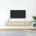 vidaXL TV skrinky 2 ks dub sonoma 80x31x25,5 cm kompozitné drevo