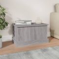 vidaXL Úložný box sivý sonoma 50x30x28 cm spracované drevo